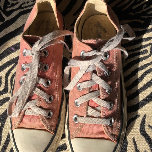 Converse Shoes Salmon Colored Converse Poshmark